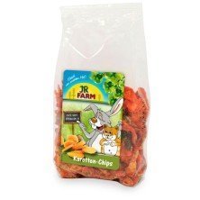 Trocitos de Zanahoria 125 gr JR Farm Snack para Roedores