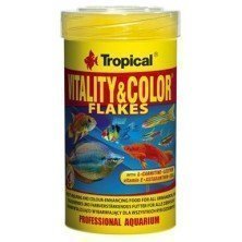 Vitality & Color Flakes Tropical Alimento en Escamas para Peces