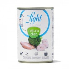 Natura Diet Lata Light 400 gr Alimento Húmedo Completo