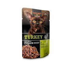 Leonardo Sobre Pavo y Pulled Beef 70 gr para Gatos