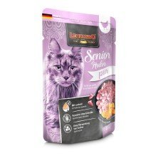 Leonardo Sobre Senior Puro en Pollo 85 gr para Gatos