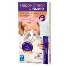 Happy Snack Salmón Feliway (6 sobres)