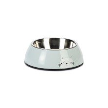 Comedero Rana Azul Claro 220ml Karlie para Gatos