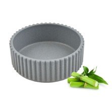 Comedero Bambú Cupcake Azul para Perros y Gatos