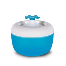 Fuente Málaga Flor 1,7L Azul para Gatos y Perros