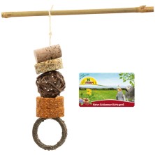 JR Farm Cordel Natural Gourmet de Madera y Golosinas Grande