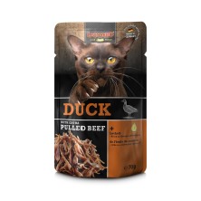 Leonardo Sobre Pato y Pulled Beef 70 gr para Gatos