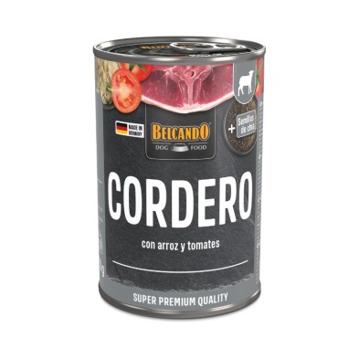 Belcando Lata Cordero con Arroz para Perros