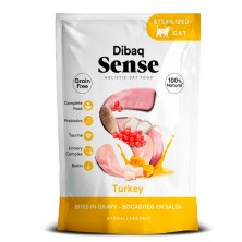 Dibaq Sense Bites Pavo Sobres para Gatos