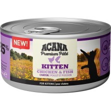 Acana Paté Kitten Pollo y Pescado 85 gr Comida Húmeda para Gatos