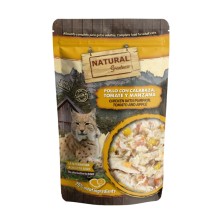 Natural Greatness Sobre Pollo con Calabaza, Tomate y Manzana 70 gr Comida Húmeda para Gatos